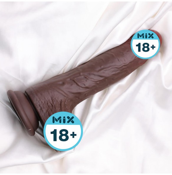 MizzZee - Wireless Thrusting Heated Vibrator Realistic Dildo (Multi-size Available)